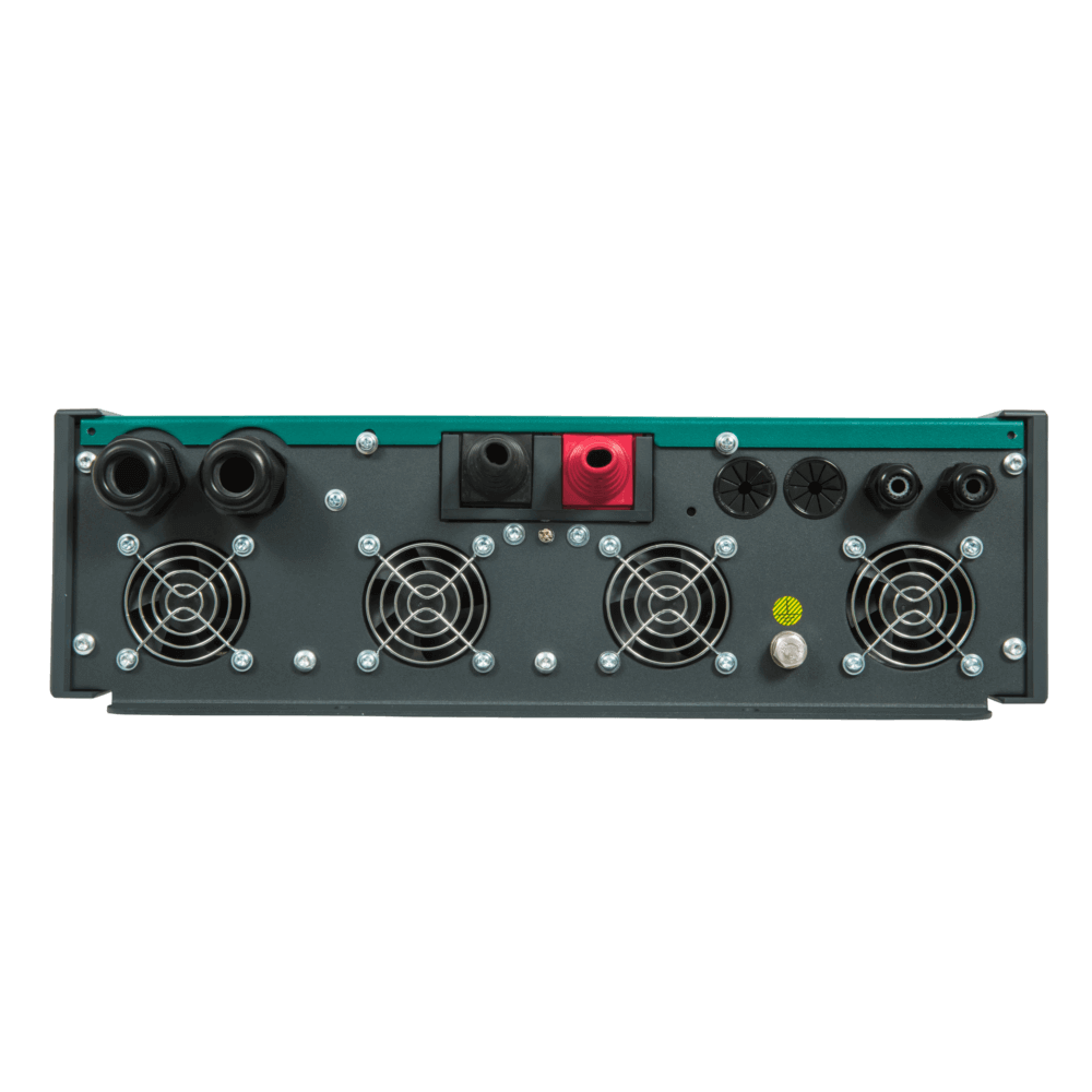 E-Pro Combi 12V 120A inverter and charger Bottom Side Photo on a white background
