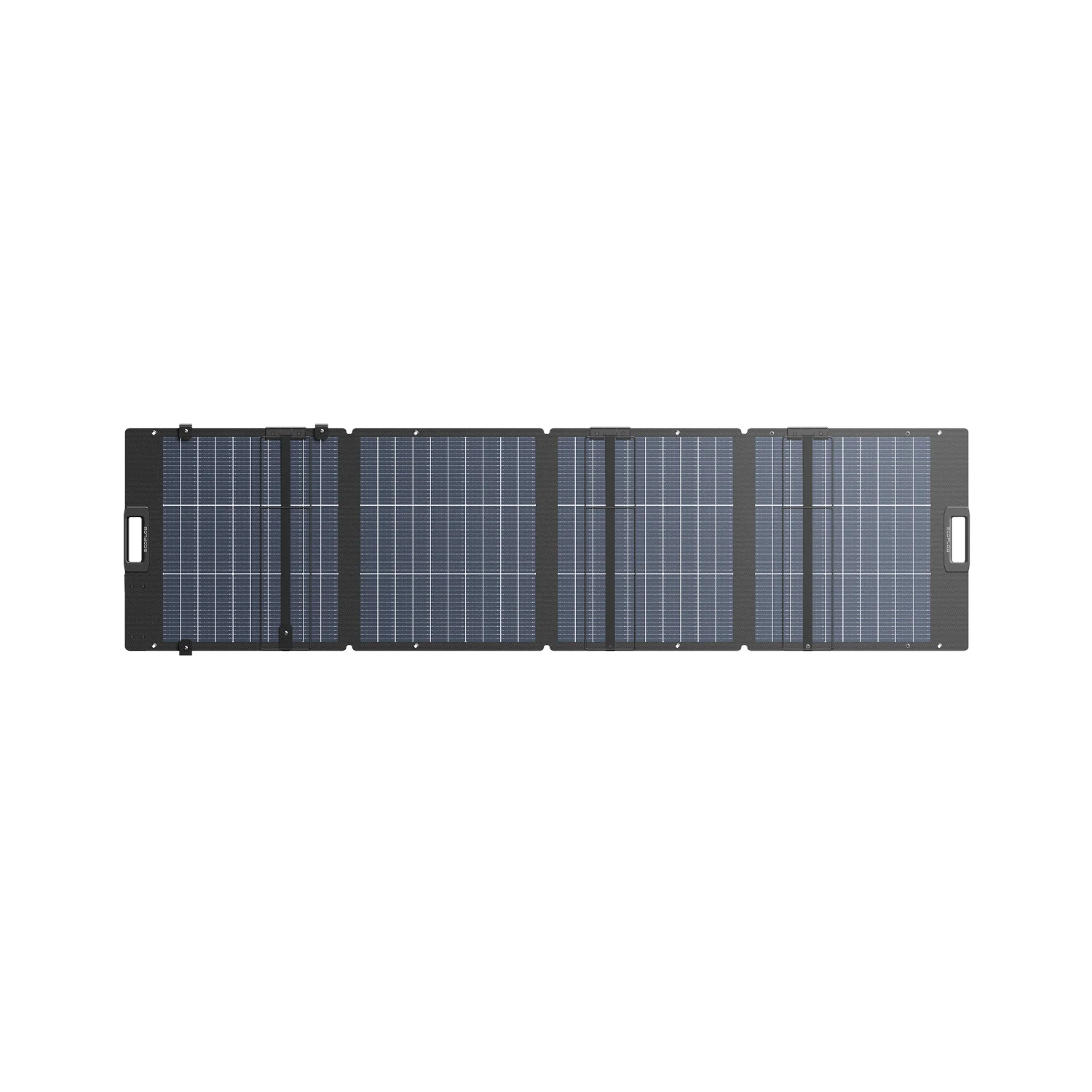 EcoFlow 220W Lightweight Portable Solar Panel Bifacial in transparent background