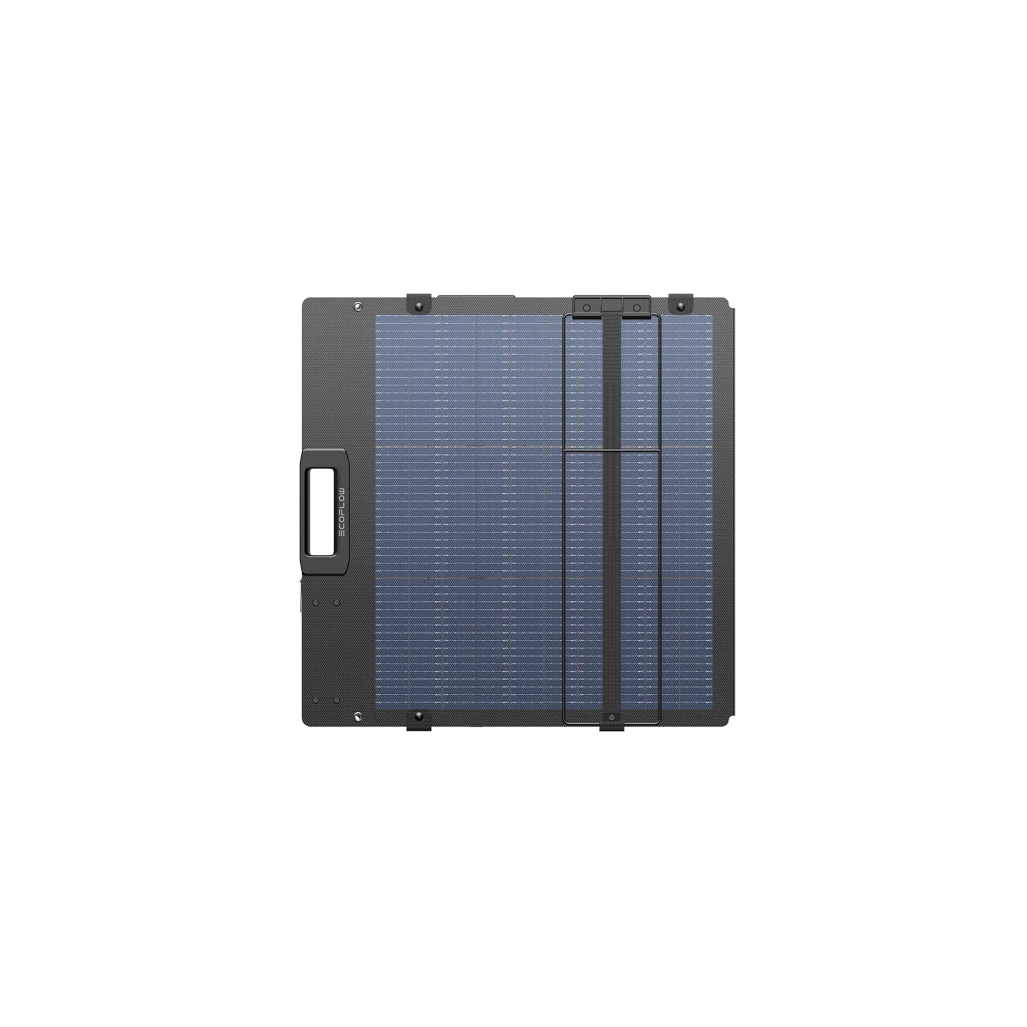 EcoFlow 220W Lightweight Portable Solar Panel Folded in transparent background