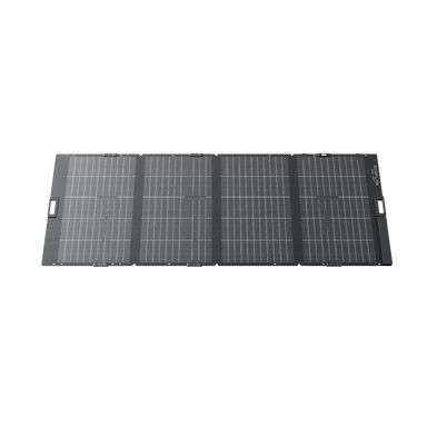 front of EcoFlow 400W Lightweight Portable Solar Panel