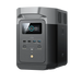 A photo of an EcoFlow Delta 2 Portable Power Station on a slight angle with a white background.