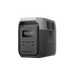 A photo of an EcoFlow Delta 3 1500w Portable power station on a slight angle with a white background.