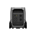 A photo of the back of an EcoFlow Delta Pro 3 portable power station with a white background.