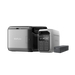 EcoFlow Glacier Camping Fridge with power station on a transparent background