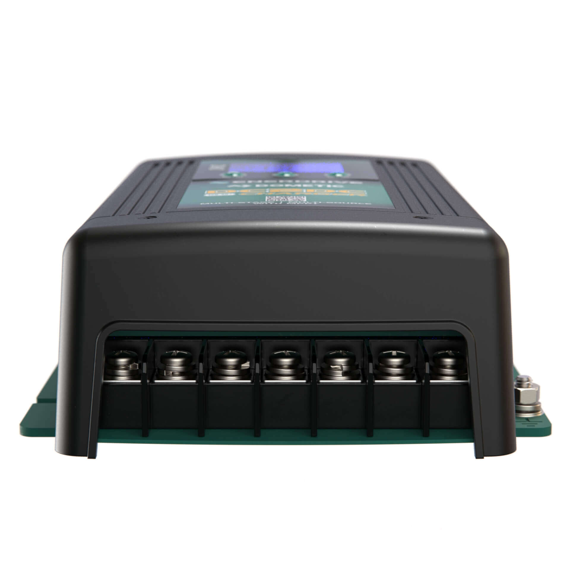 Enerdrive Dometic 12V DC-DC Battery Charger Side Photo on a white background