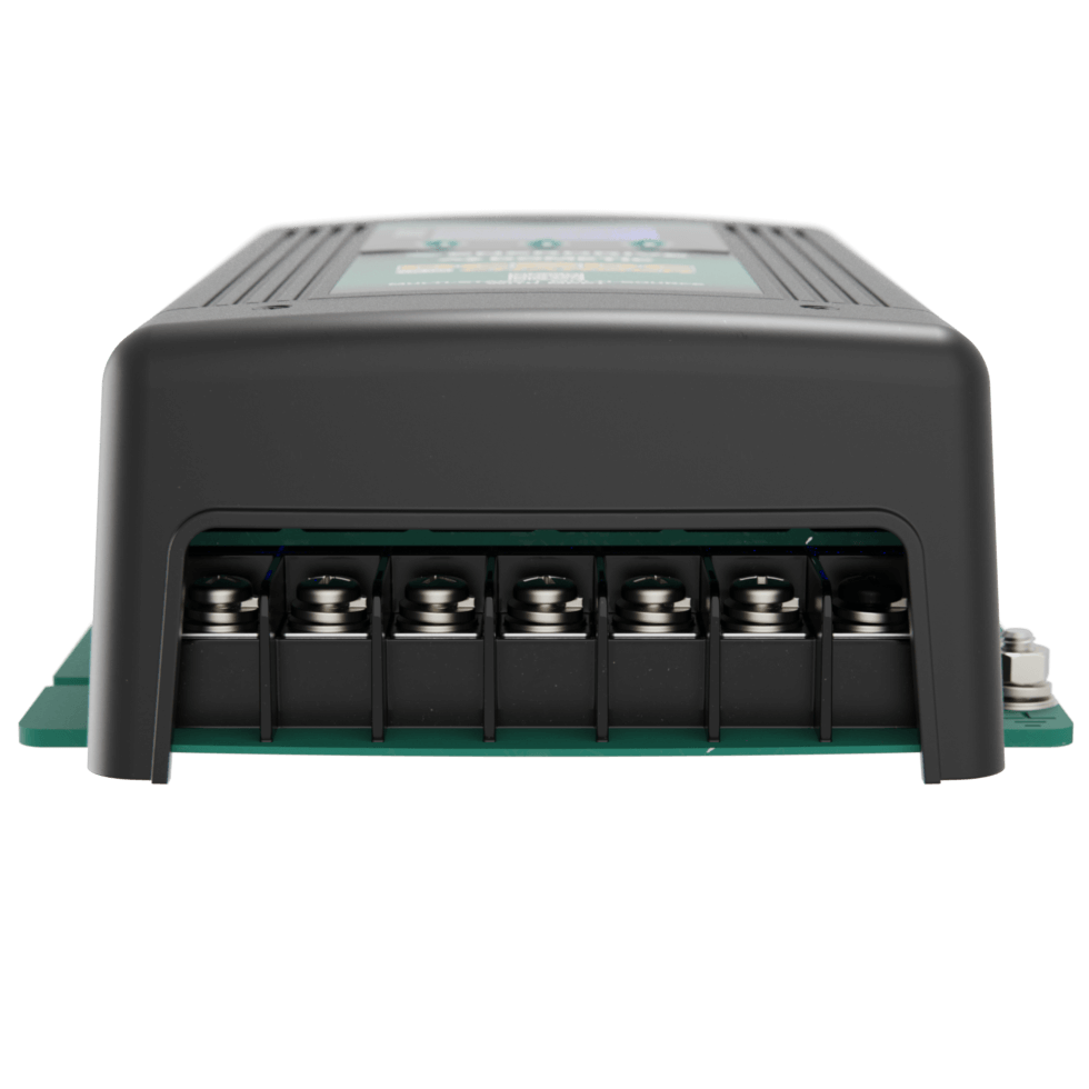 Enerdrive Dometic 24V DC-DC 30A Charger Side Photo on a transparent background