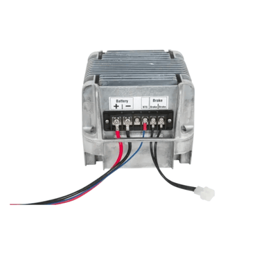 Enerdrive Dometic 48V 15A Industrial Battery Charger Battery and Brake Connetion in a white background