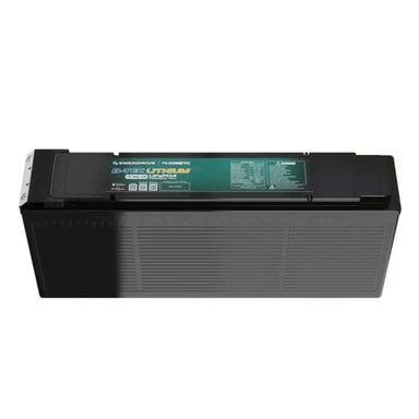 Enerdrive | Dometic B-Tec Slimline 12V 100Ah Lithium Battery Top Photo on a white background