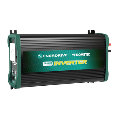 Enerdrive | Dometic E-Power 12V 1000W Pure Sine Wave Inverter Slightly Angled to the Right on a white background