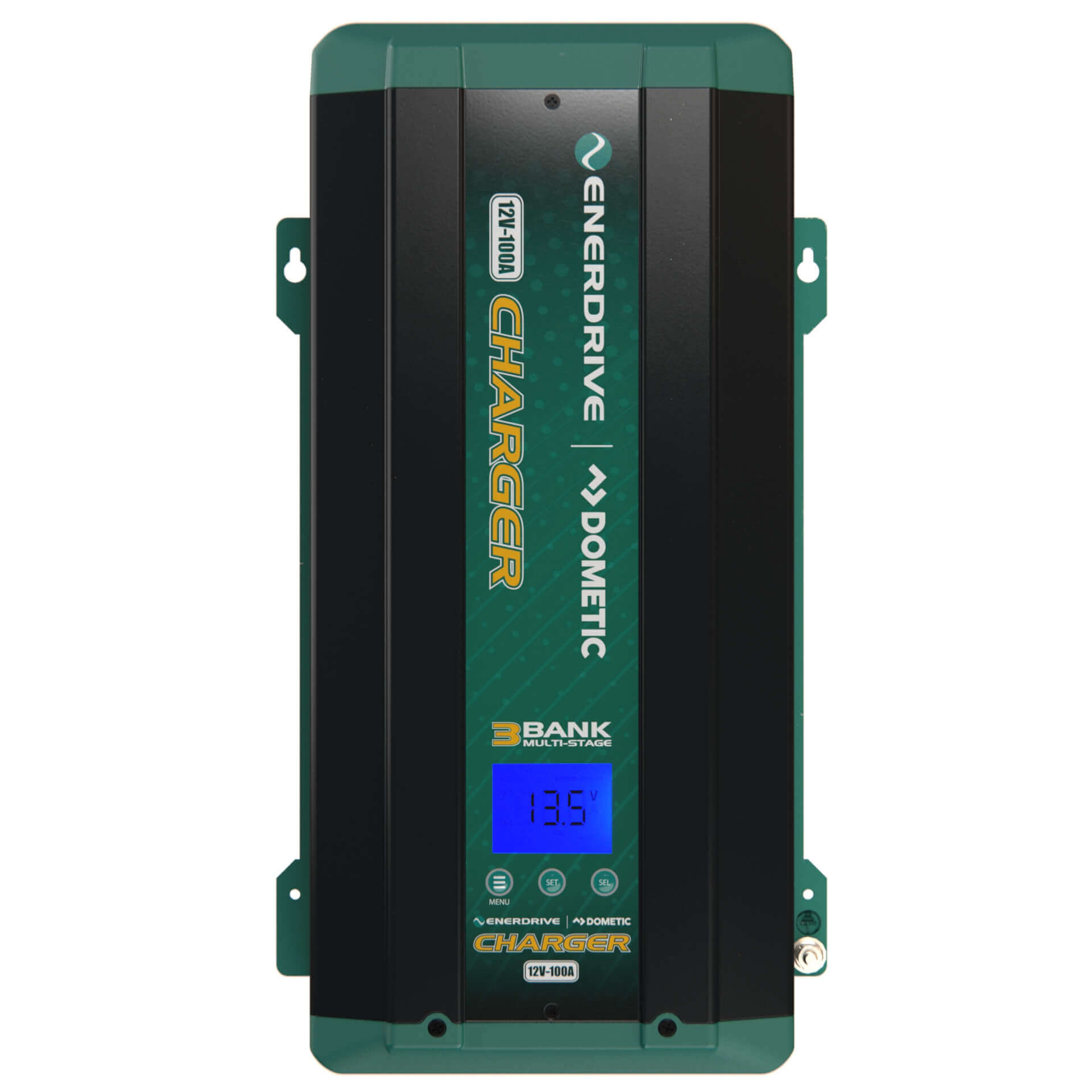 Enerdrive | Dometic E-Power 12V 100A AC Battery Charger Front Image on a white background