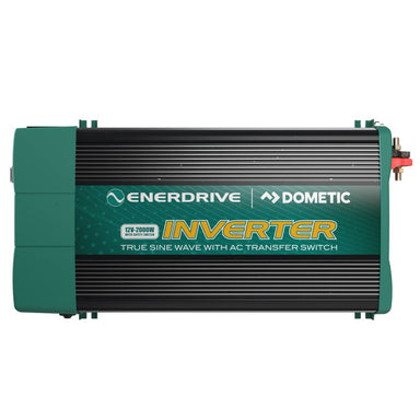 Enerdrive | Dometic E-Power 12V 2000W Pure Sine Wave Inverter With ATS Front Photo on a white background