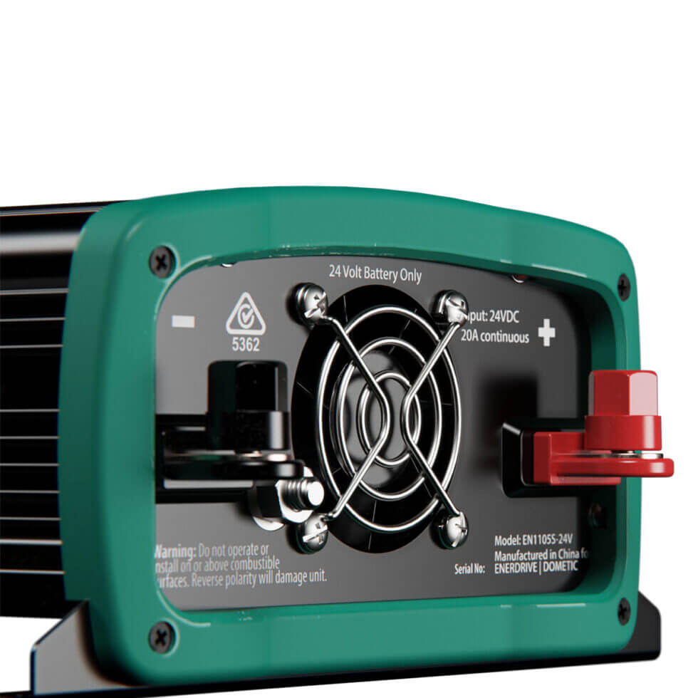 Enerdrive | Dometic E-Power 24V 500W Slightly Angled to the Right on a white background