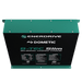 Enerdrive Dometic Slimline 12v 300Ah Battery Top Angled on a transparent background
