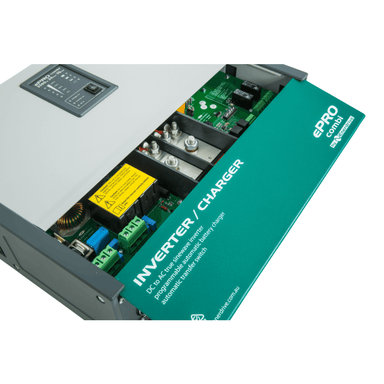 Enerdrive E-Pro Combi 24V 70A 2800W Inverter and Charger Panel Board Photo on a white background