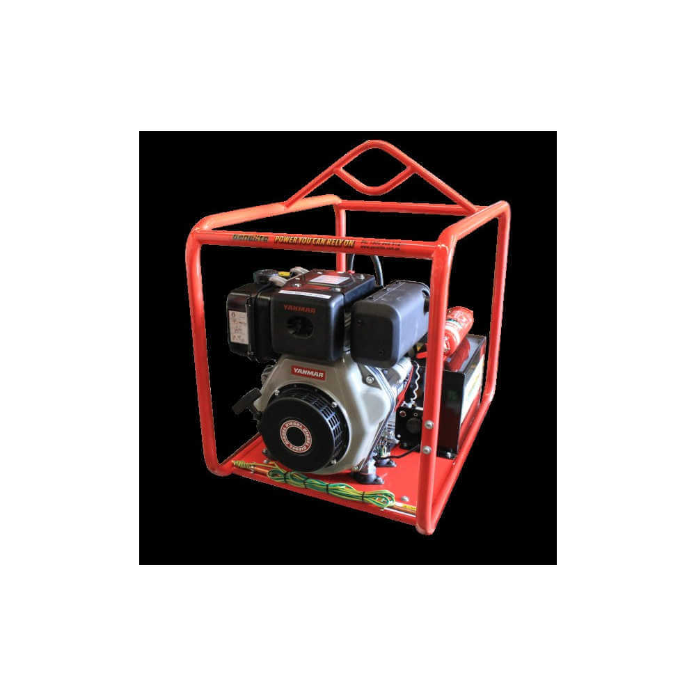 GYD5000E-MS Front Photo on a white and black background
