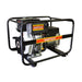 Gentech 6.8 kVA 3 Phase Electric Start Diesel Generator on a white background
