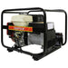 Gentech 7 kVA 3 Phase Electric Start Diesel Generator on a white background