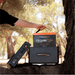 One Hand Holding GoFurther 160x Pro Battery System Package