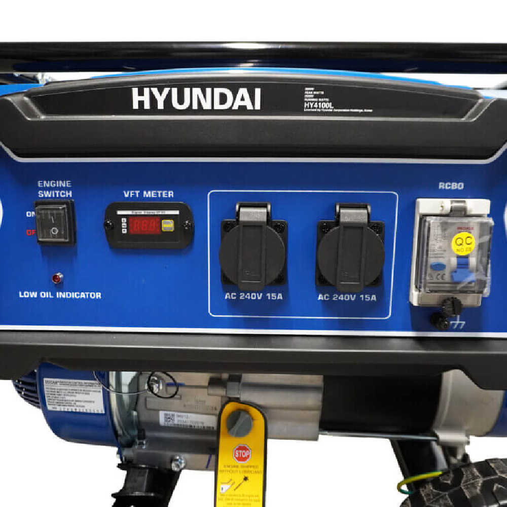 HY4100L controls zoomed