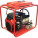Honda 16kVA 3 Phase Long Range Tank Petrol Generator Angled Photo on a white background