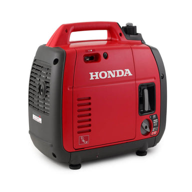 Honda 2.2kVA Portable Inverter Generator front and side on a white background