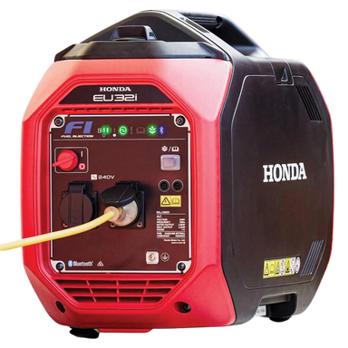 Honda 3.2kVA Portable Inverter Generator on a transparent background