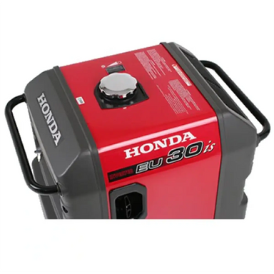 Honda 3kVA Portable Inverter Generator top on a white background
