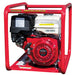 Honda 6kVA Petrol Generator front on a white background