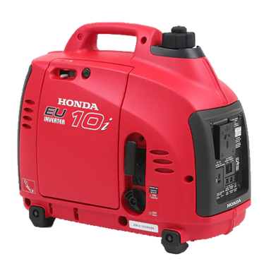 In the photo a Honda EU10i on a transparent background