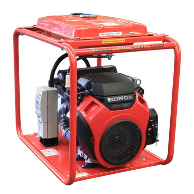 Honda GH10000-LRT-3 11kVA 3 Phase Petrol Generator main photo on a transparent background