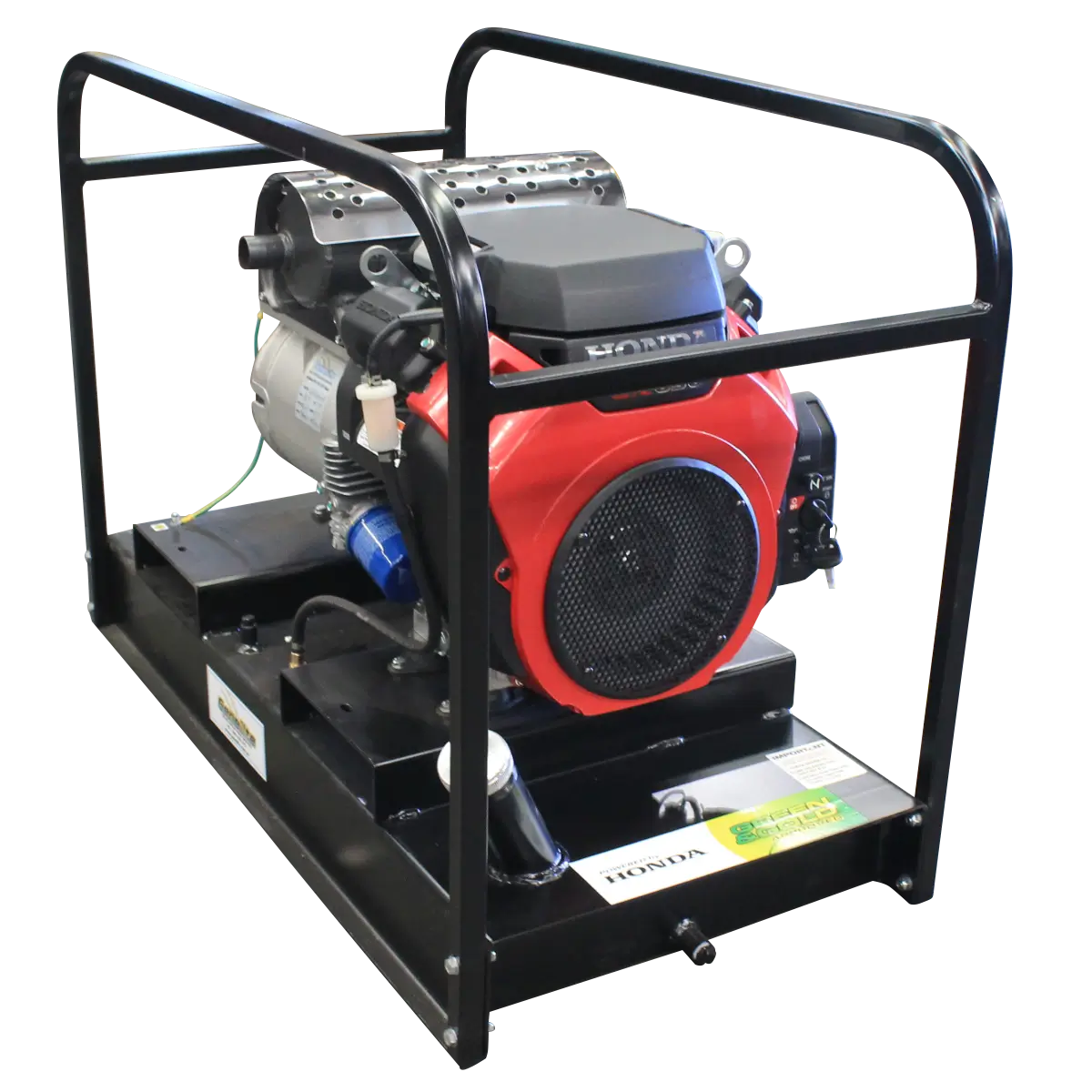 Honda GH10000E-FBT 11kVA Petrol Generator Main Photo on a transparent background