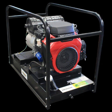 Honda GH16000E-FBT-3 Generator Angled to the Right on a transparent background