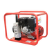 Honda GH6000-E3 7.5kVA 3 Phase Electric Start Petrol Generator side view on a transparent background