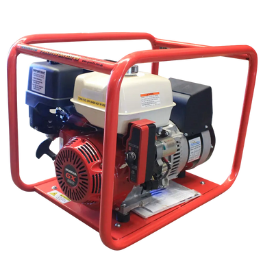 Honda GH7000-E 8kVA Electric Start Petrol Generator main photo on a transparent background