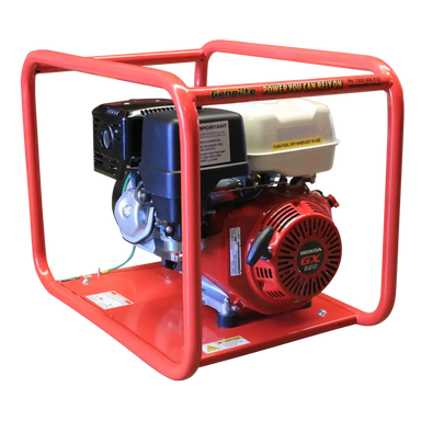 Honda GH7000 Generator front and left side on a transparent background