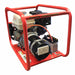 Honda GX340E 6kVA Generator front and top on a white background