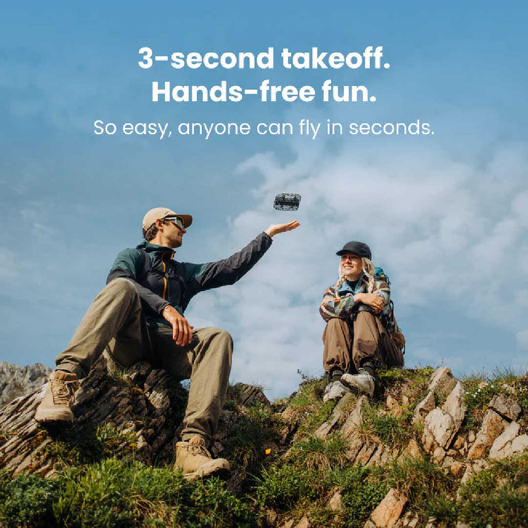 HoverAIR X1 ProMax Flying Camera 3 seconds take off feature