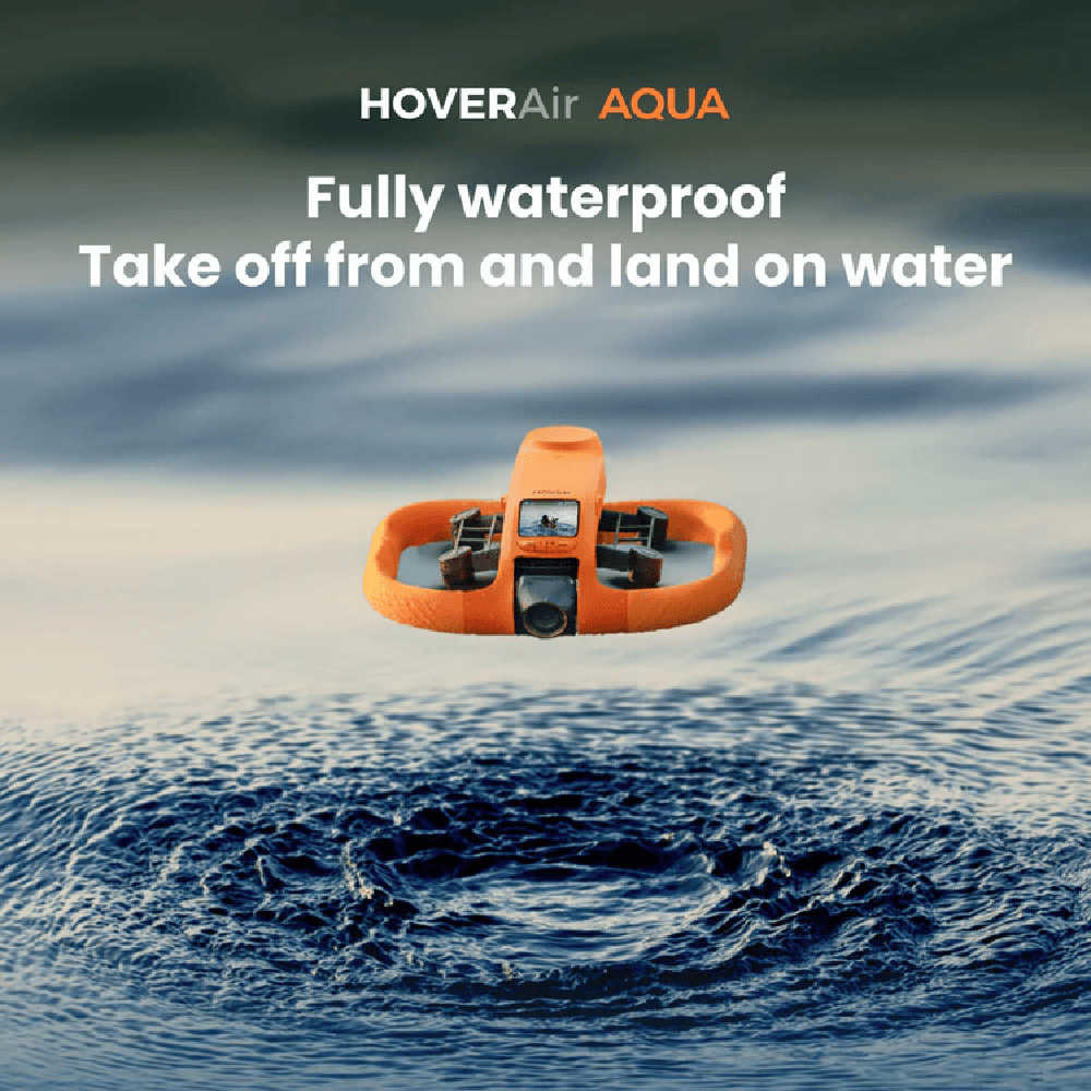 HoverAir AQUA Drone Waterproof Feature