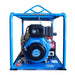 Hyundai 4.5kVA Mining Generator on a white background