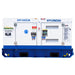 Hyundai DHY14KSEM 18kVA Single Phase Diesel Generator Front on a white background