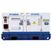 Hyundai DHY18KSEM Single Phase Generator front on a white background