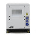 Hyundai DHY22KSEM 27.5kVA Single Phase Diesel Generator back on a white background
