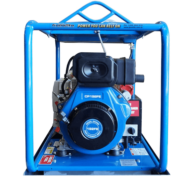 Hyundai GHD2000E-MS 2.2kVA Diesel Mining Generator on a white background