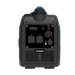 A photo of the back of a Hyundai HY3500i 3500w Inverter Generator with a white background.