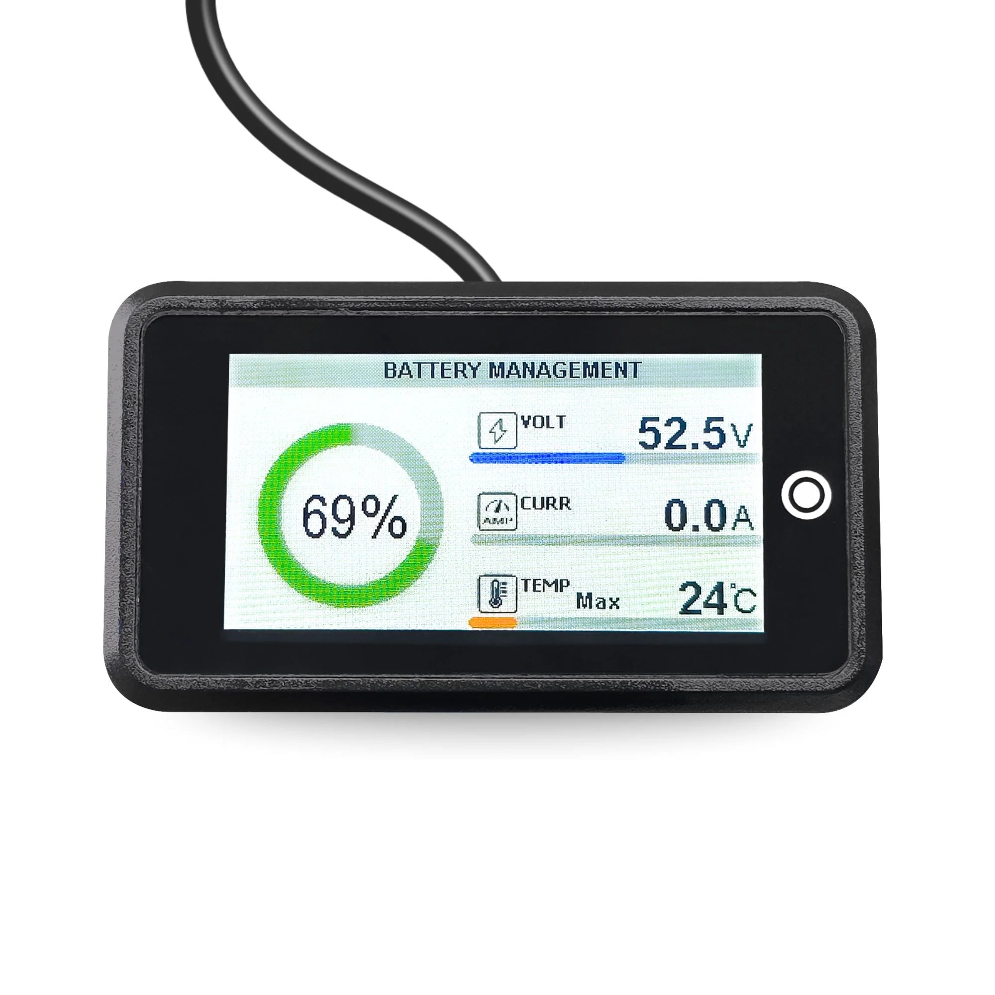 Amptron 1.9″ full-colour RS485 BMS display