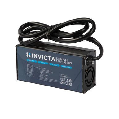 SNLC12V20 Invicta 12V 20A Lithium Battery Charger on a white background