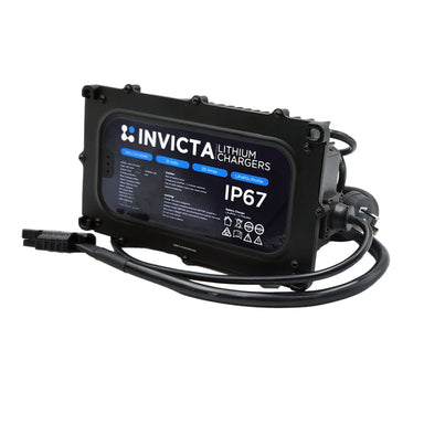 Invicta 12V Heavy Duty Charger Main Photo on a white background