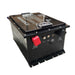 Invicta 48V Golf Cart Battery Black on a white background