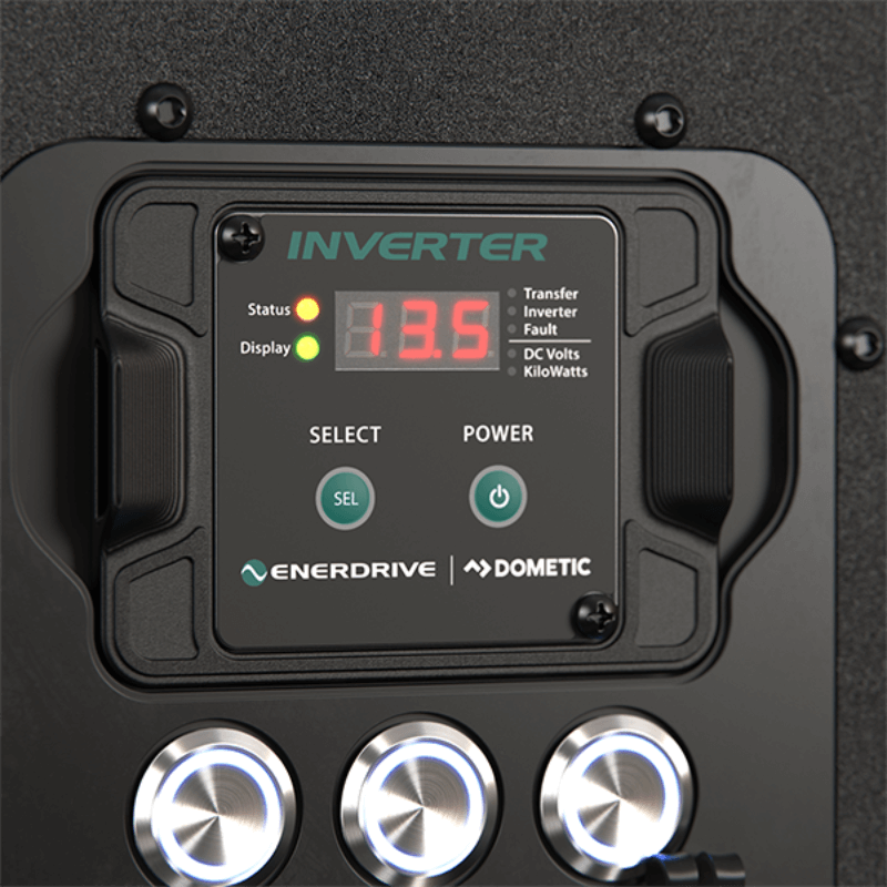 Journeyman Power System for Utes digital display zoomed in