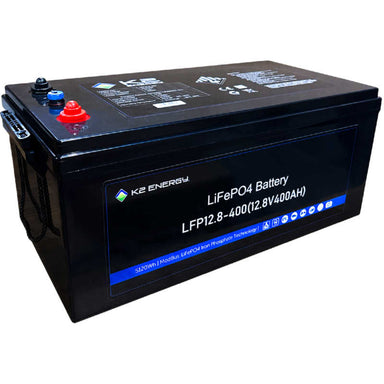 K2 Energy 12v 400ah Lithium Battery Main Photo on a white background